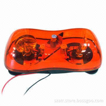 Revolving car strobe light